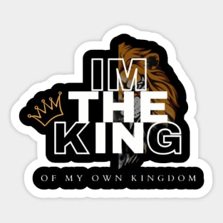 THE KING Sticker